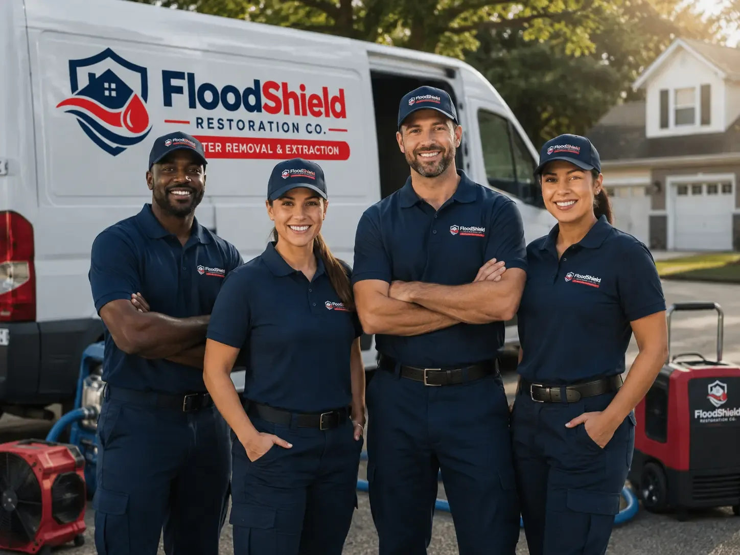 Flood Damage Restoration company in Newfoundland, PA