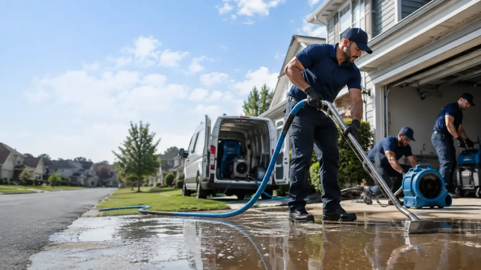 Flood Damage Restoration in Newfoundland, PA